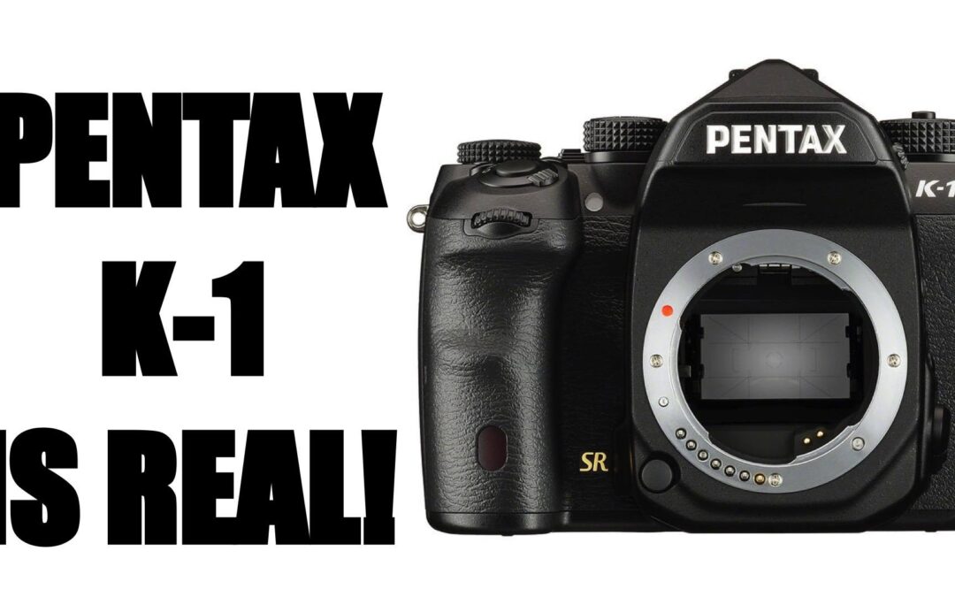 Pentax K-1 Full Frame DSLR! Holy S***!
